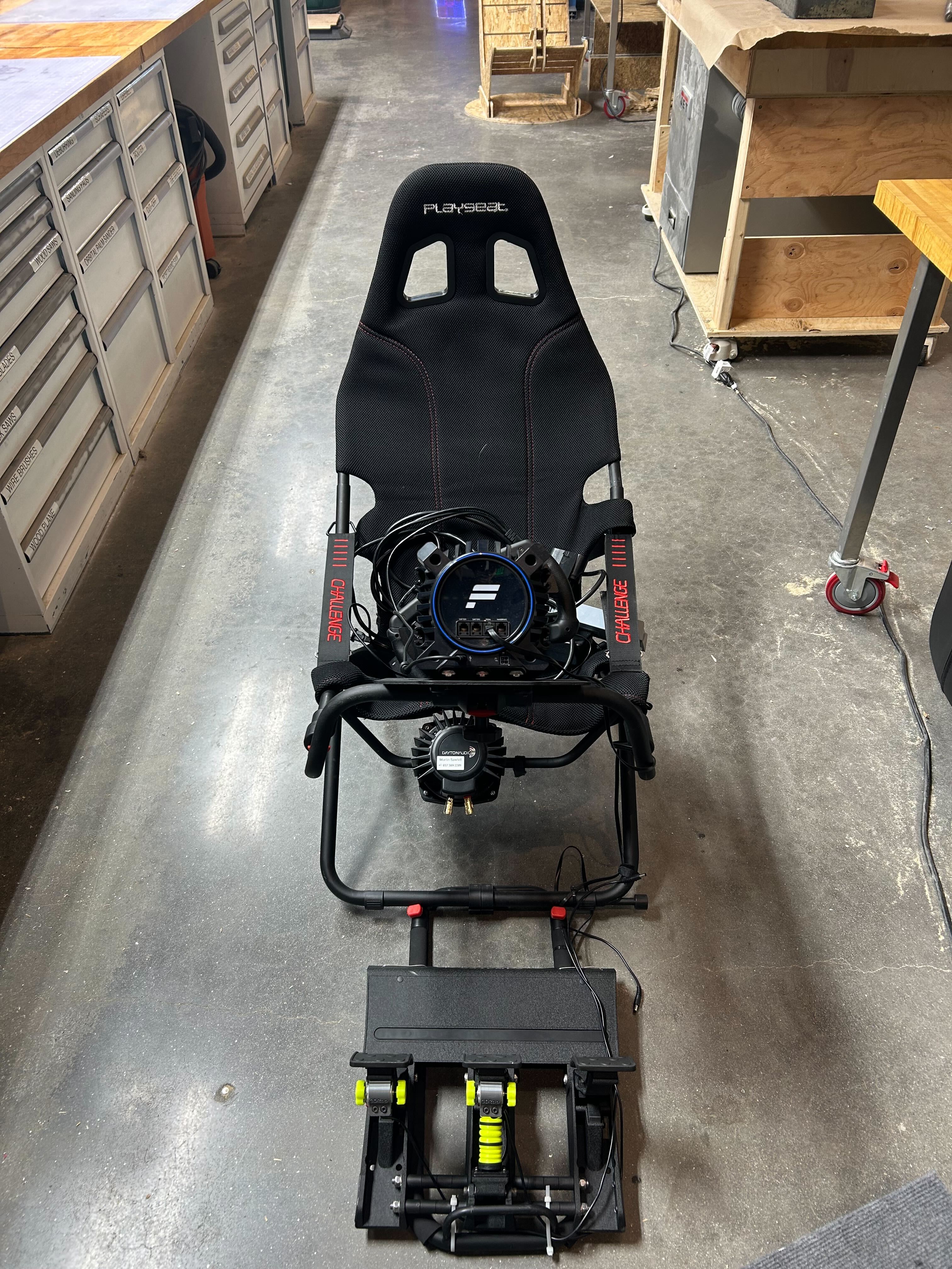 Racing Sim Before Machining